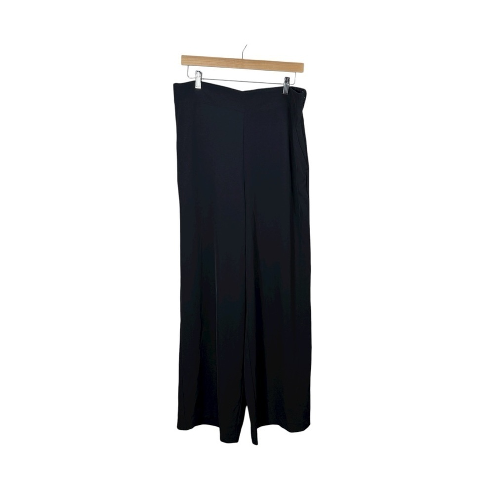 Summersalt Women’s The Perfect Wide Leg Trousers in Black Size 14